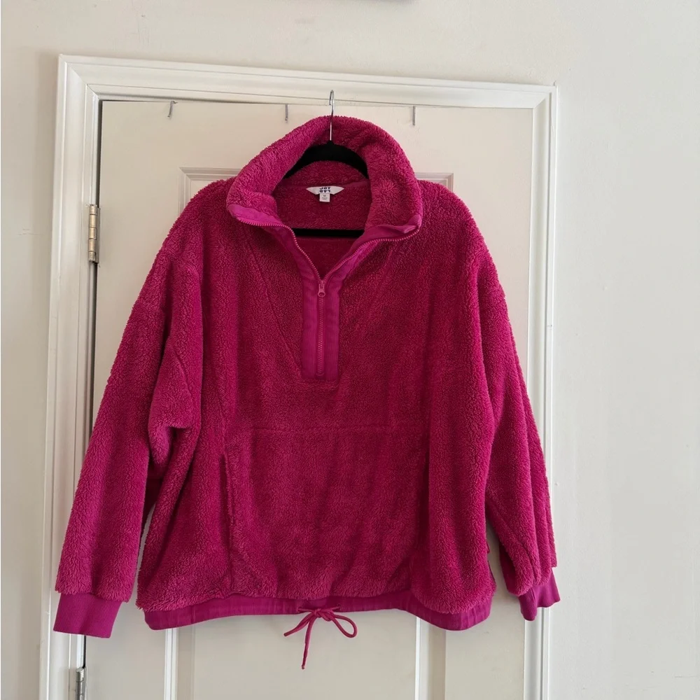 JoyLab Fuchsia Pullover Jacket - Picture 1 of 5